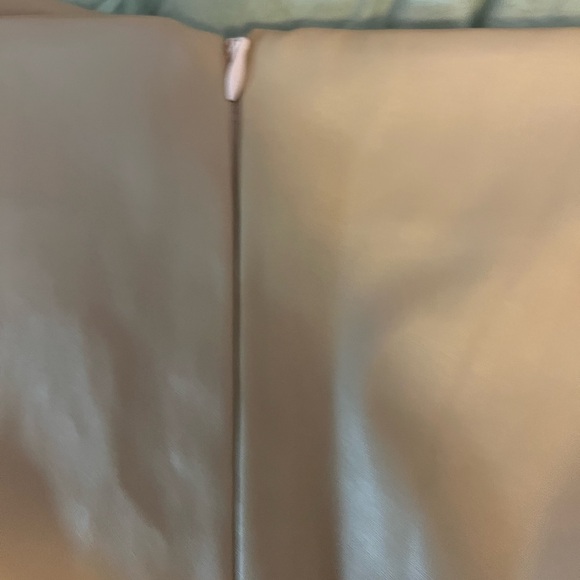 Amazon Women’s Leather Bodycon Ruched Up Short Skirt - Picture 7 of 7